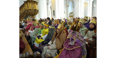 Aussendung der Sternsinger im Hohen Dom zu Fulda (Foto: Karl-Franz Thiede)